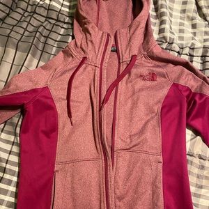 North face hooded jacket